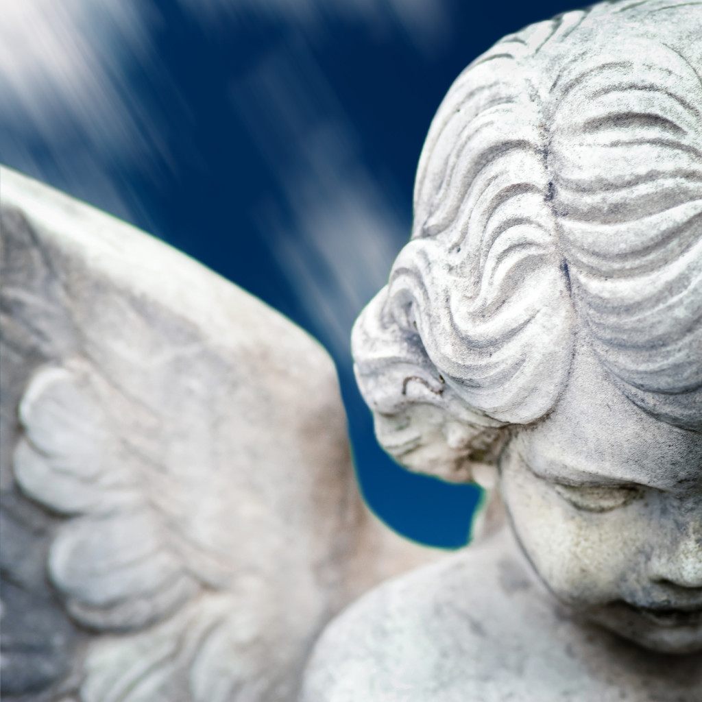Photo of an angel statue