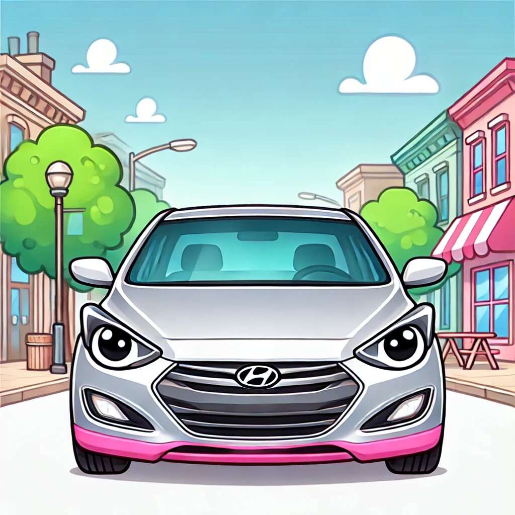 Cartoon Style Car